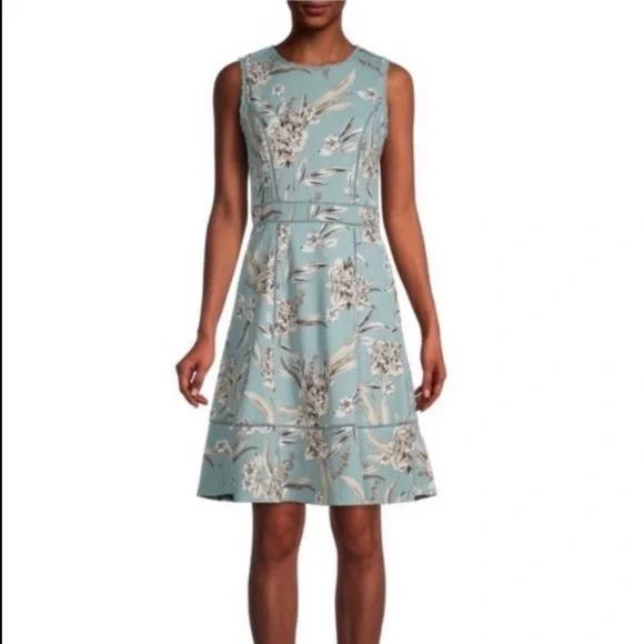 Karl Lagerfeld floral sleeveless dress - Picture 11 of 12